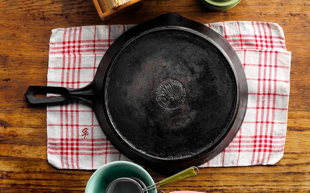 The Enduring Allure of the White Enameled Cast Iron Skillet